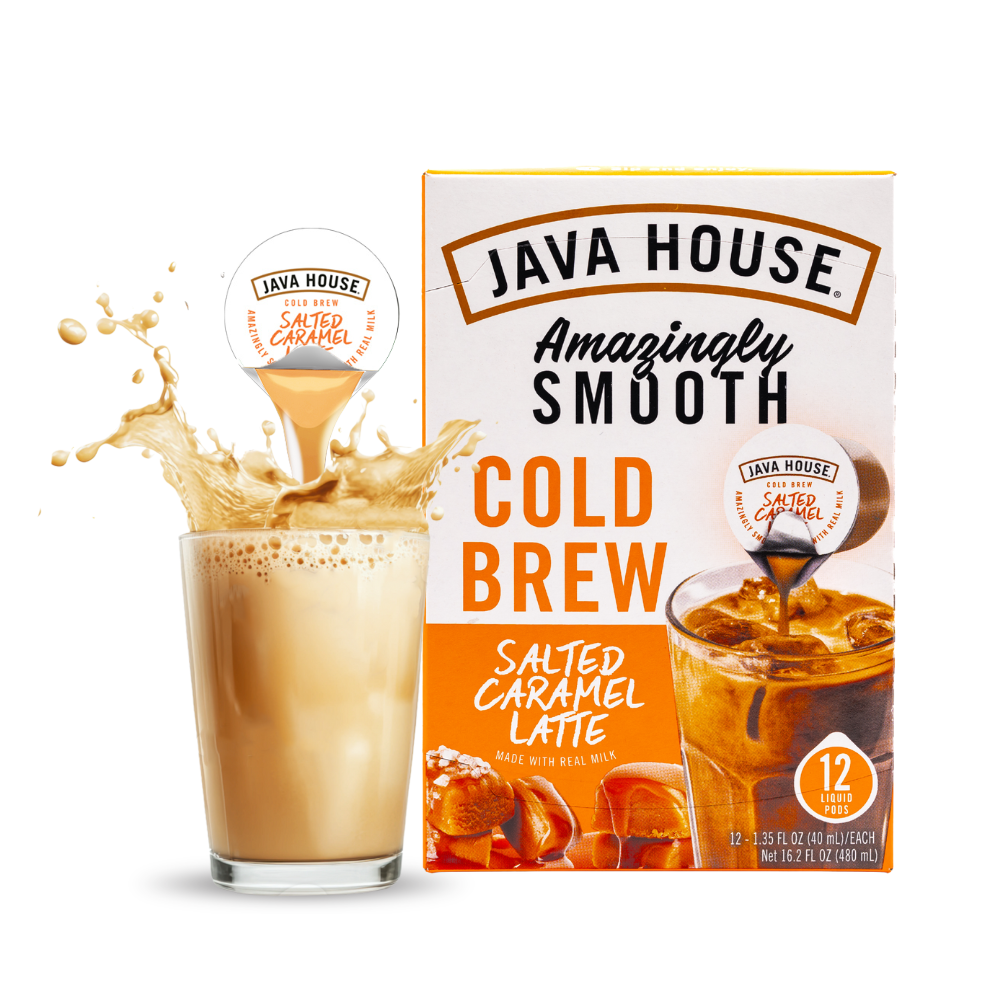Java House Latte Cold Brew Coffee Pods - French Vanilla