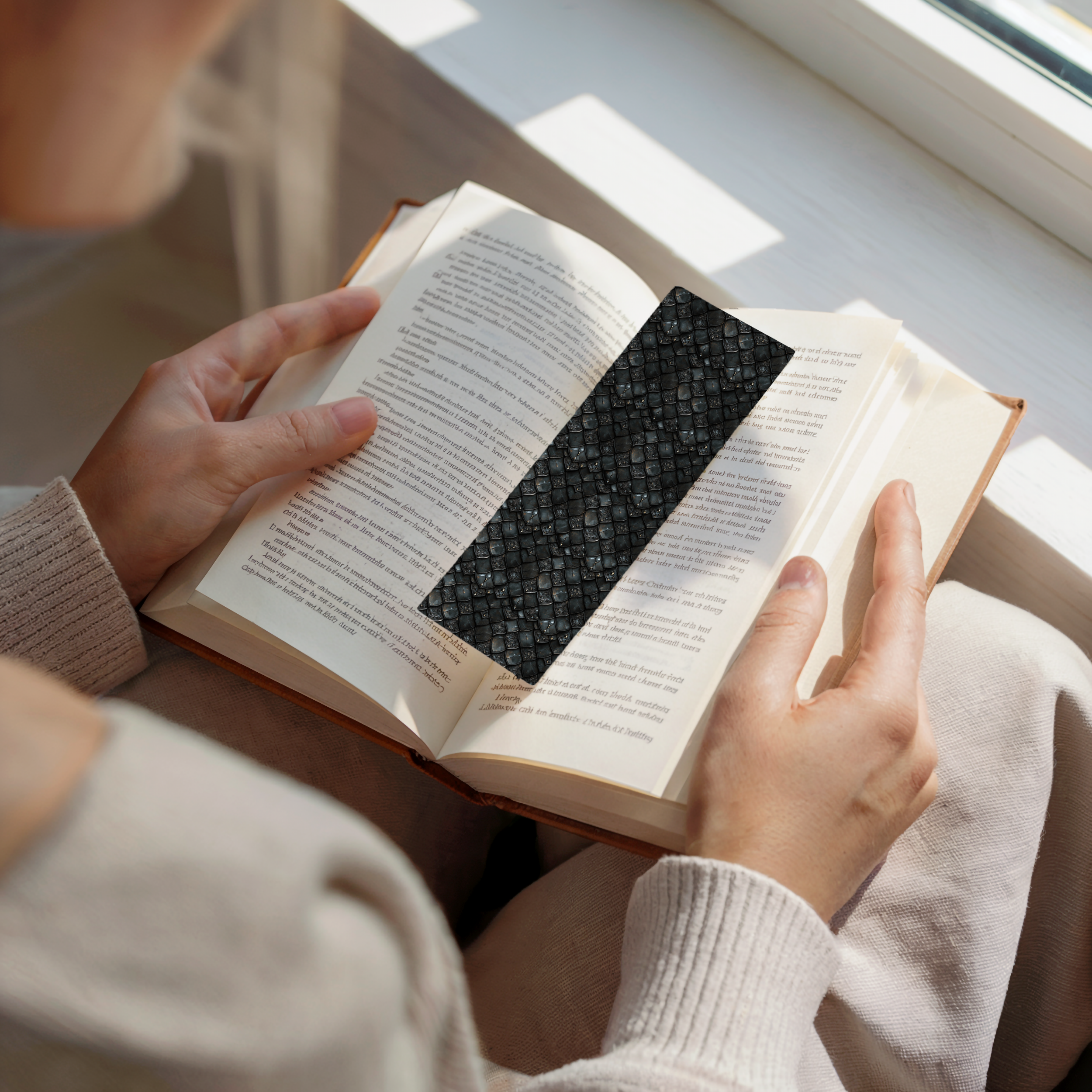 Black Dragon Scales Bookmark