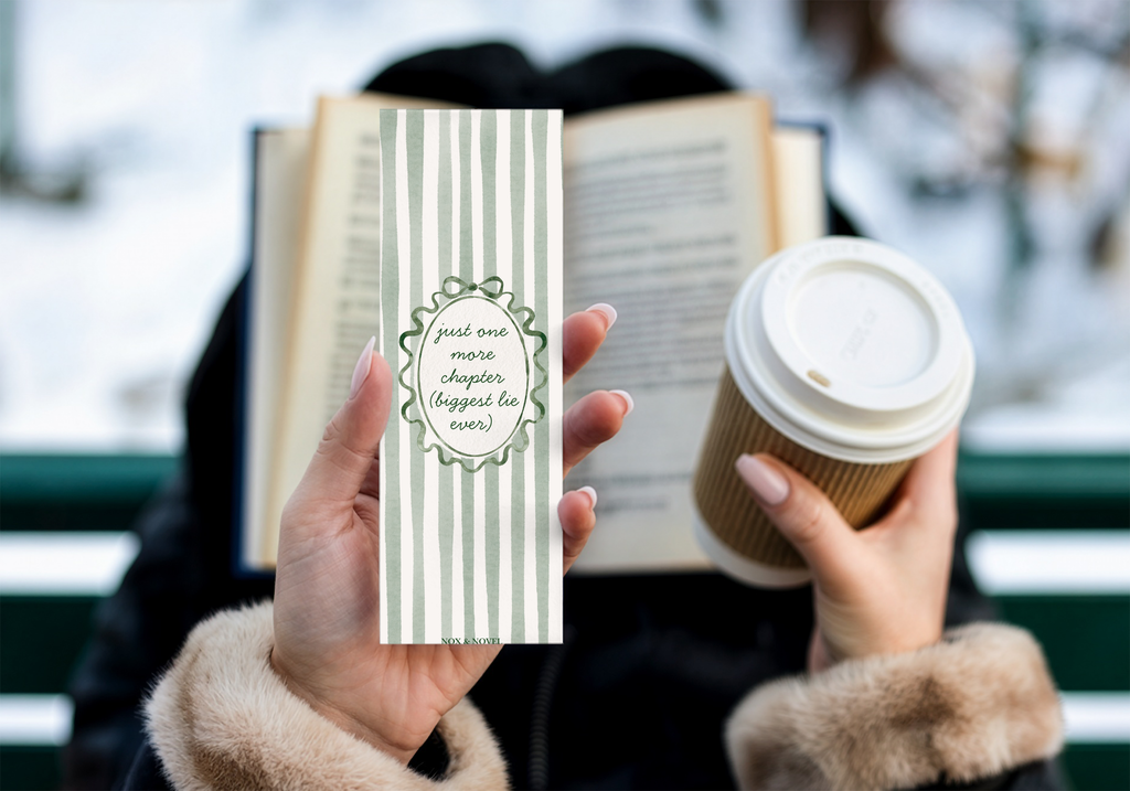 Just One More Chapter Coquette Bookmark