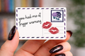 You Had Me At Trigger Warning Vinyl Bookish Sticker