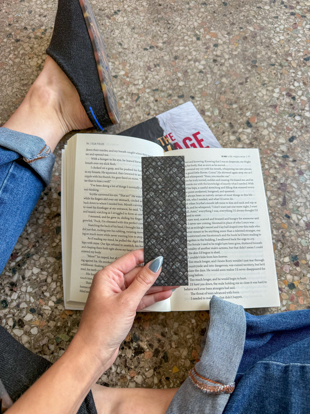 Black Dragon Scales Bookmark