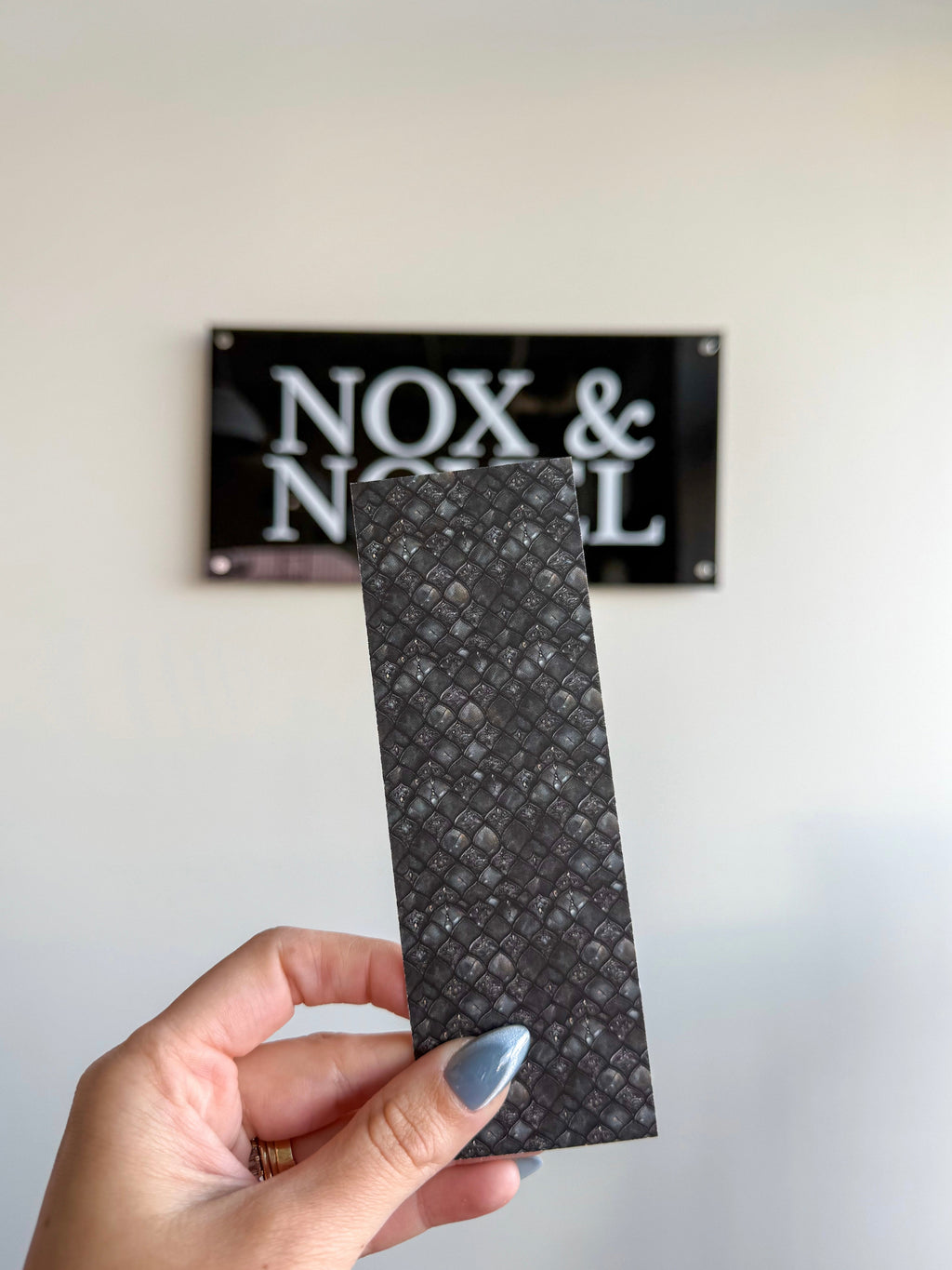 Black Dragon Scales Bookmark