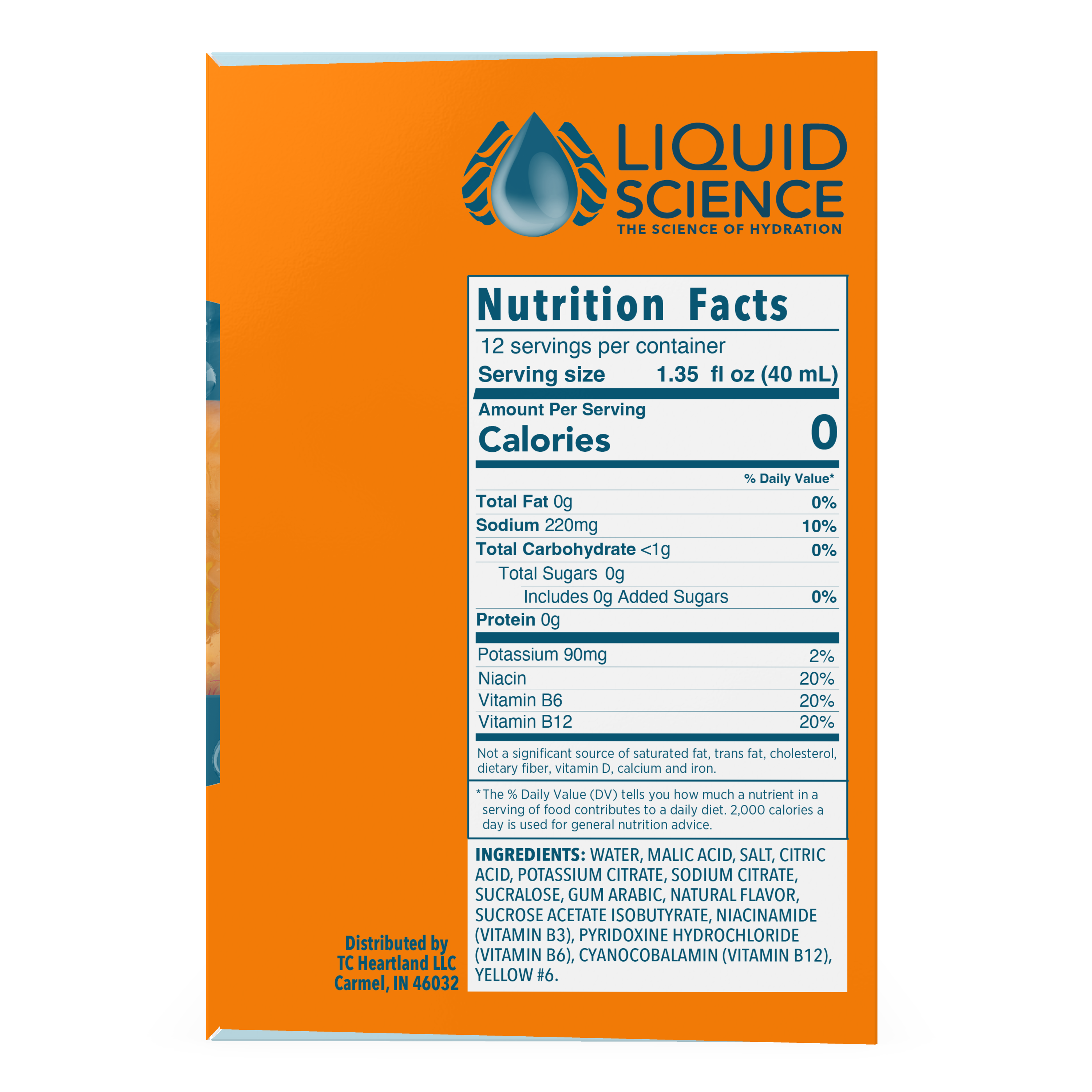 Liquid Science Orange Hydration Pods