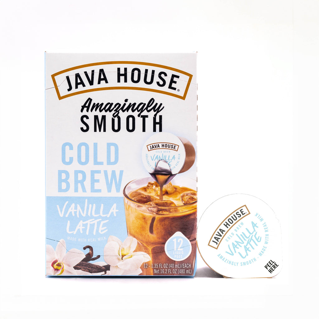 Java House Latte Cold Brew Coffee Pods - Salted Caramel