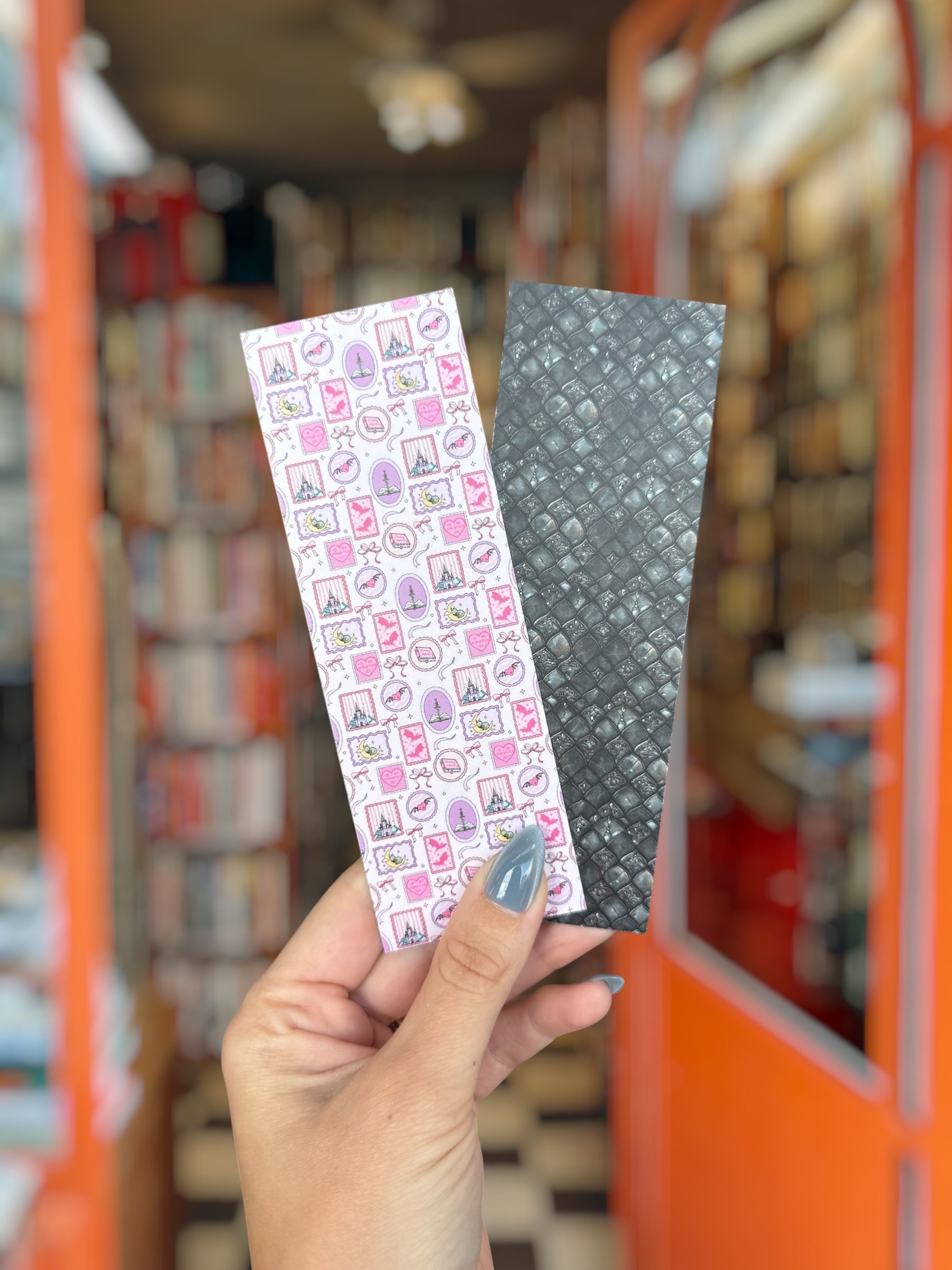 Romantasy Stamp Bookmark