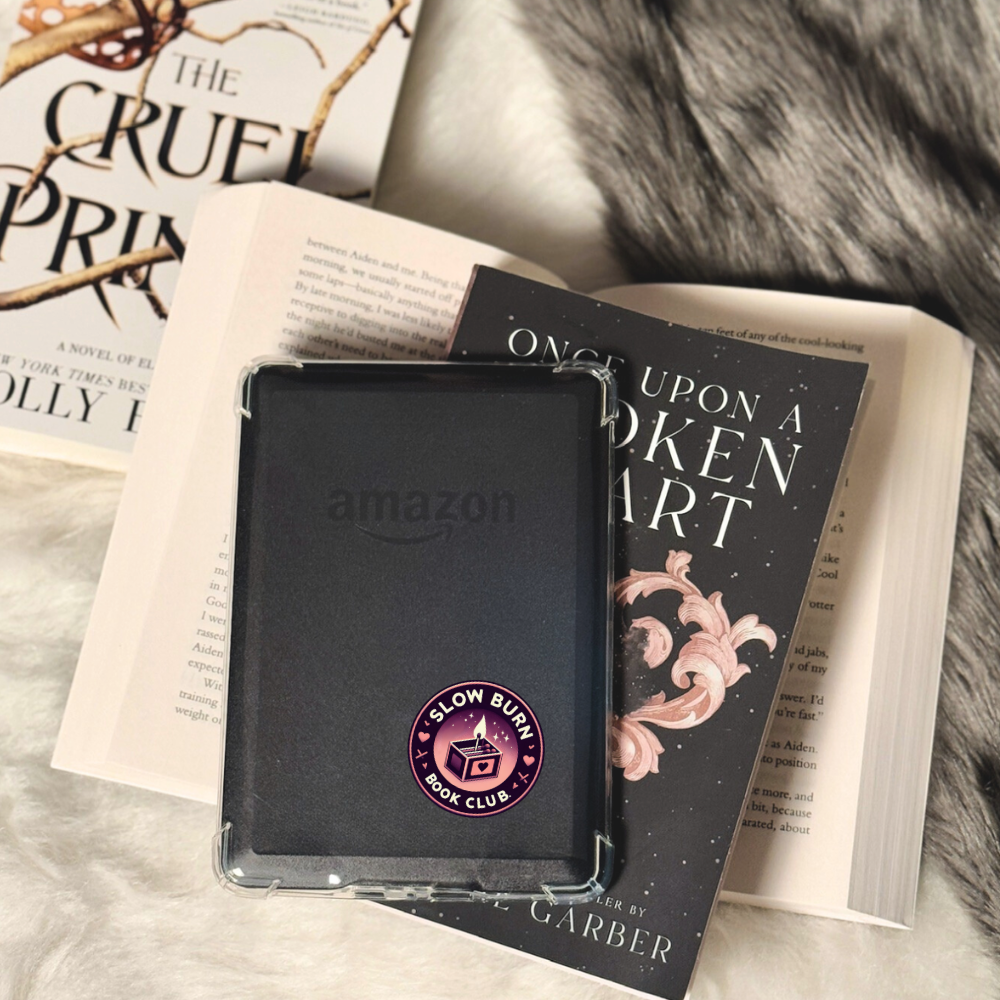 Slow Burn Book Club Vinyl Bookish Sticker