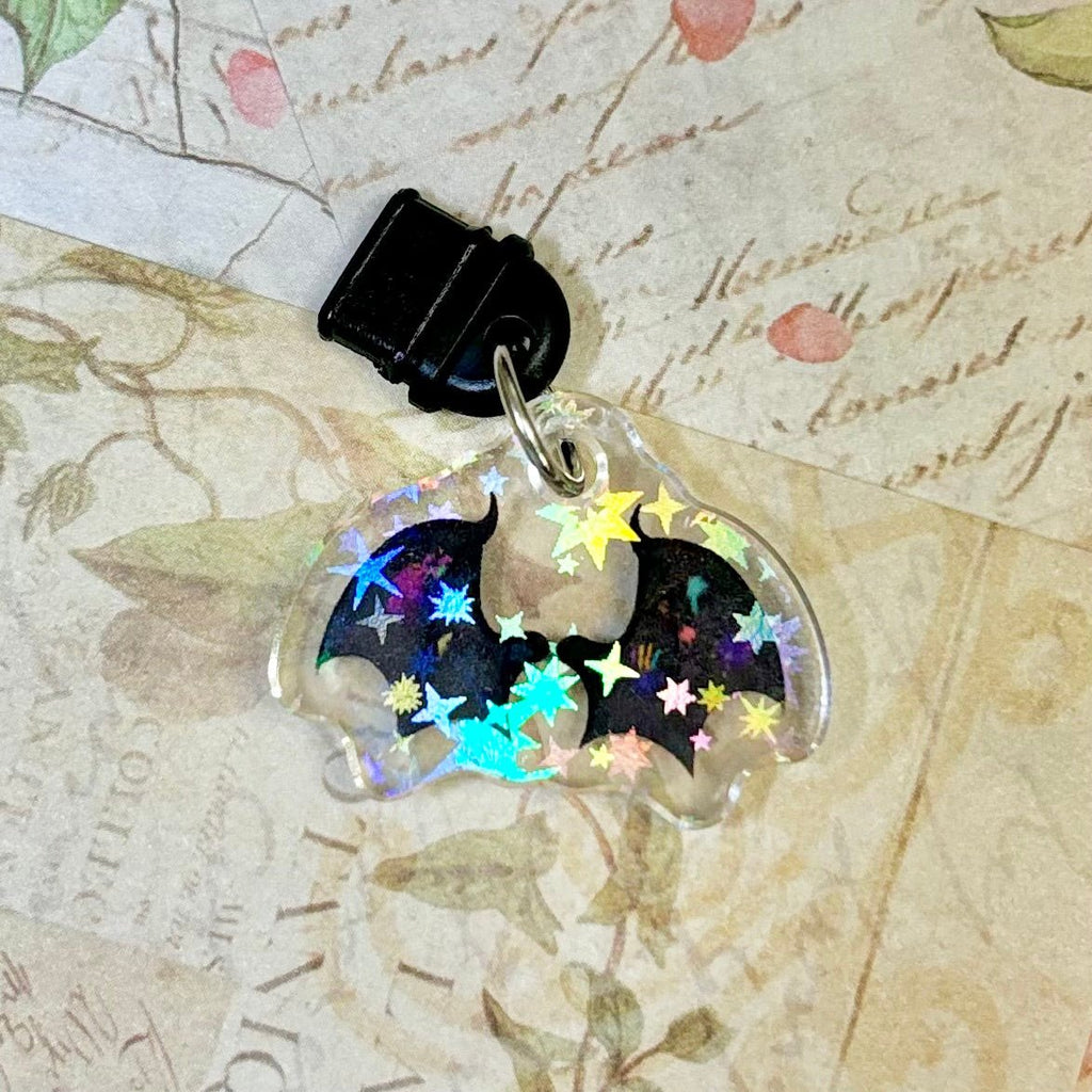ACOMAF Painted Wings Star Sparkle Double Sided USB-C Dust Plug Kindle Charm