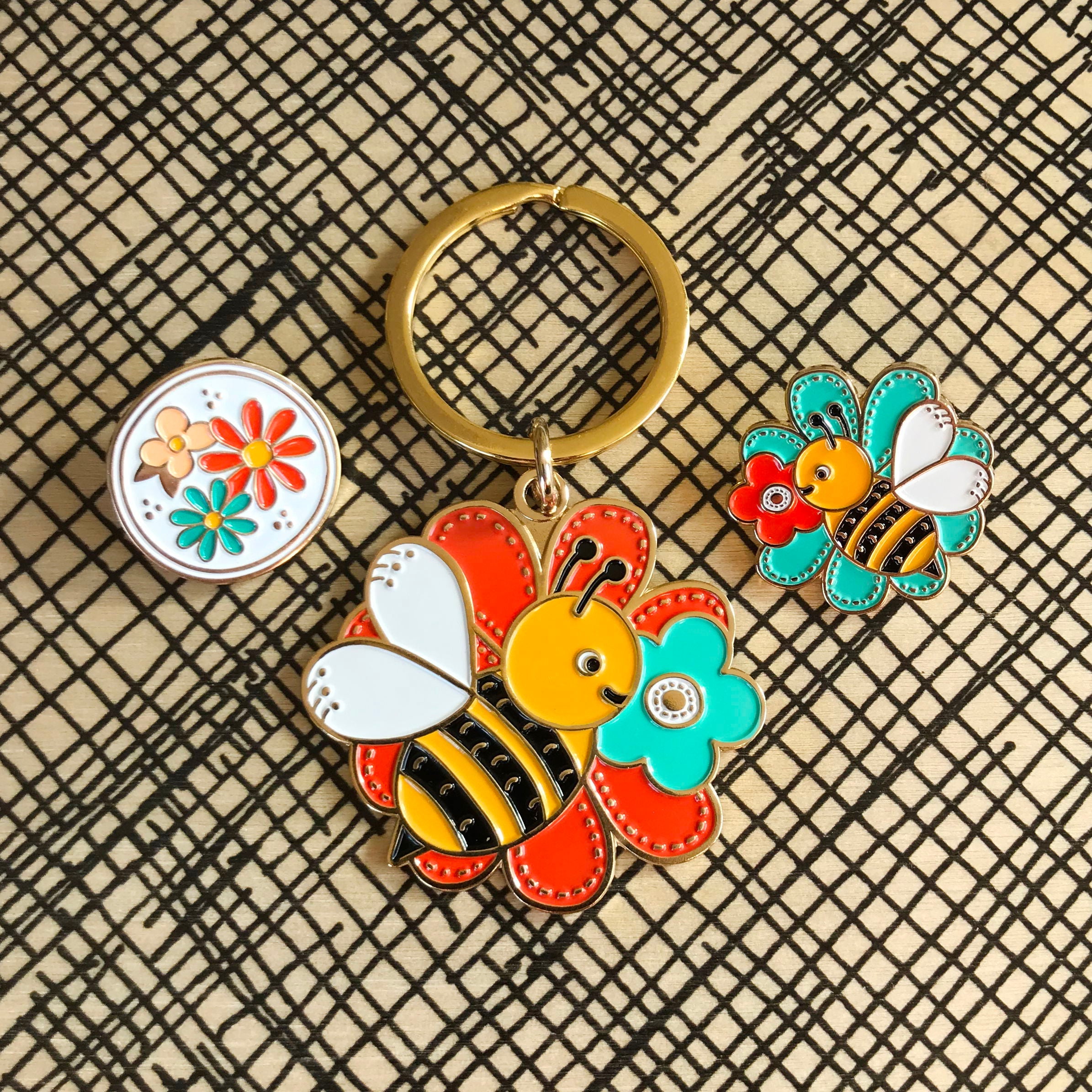 Bee Enamel Pin