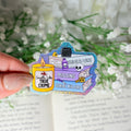 Smells Like True Crime 2-inch Crushed Glitter Sticker